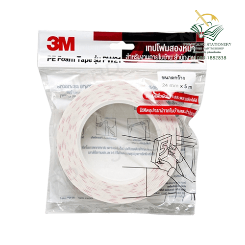 เทปโฟมสองหน้าหนา (PW21) 24 MM.*3M - ภูเวียงเครื่องเขียน
