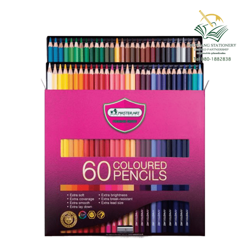สีมาสเตอร์อาร์ต60สี - ภูเวียงเครื่องเขียน
