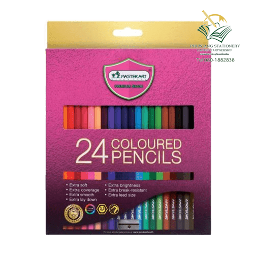 สีมาสเตอร์อาร์ต24สี - ภูเวียงเครื่องเขียน