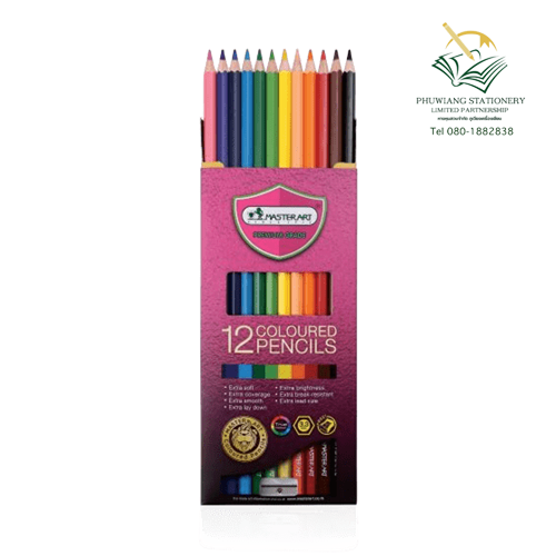 สีมาสเตอร์อาร์ต12สี - ภูเวียงเครื่องเขียน