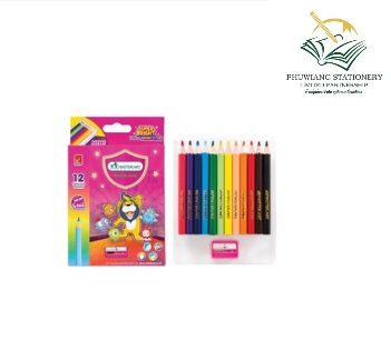 สีไม้สั้น 12 สี มาสเตอร์อาร์ต - ภูเวียงเครื่องเขียน